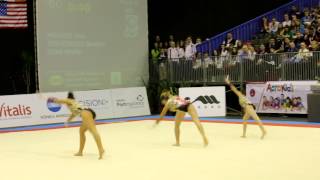 Gymnastics MIAC 2014 AG2 WG Dynamic POR GCP [upl. by Mcnutt764]