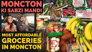 Moncton ki sabzi mandi  Most affordable groceries  New Brunswick Canada [upl. by Azerila]