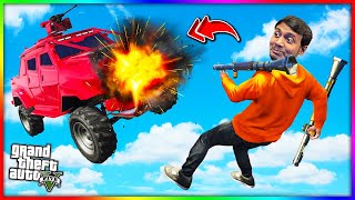 RPG VS CARS IN GTA 5 [upl. by Celie]