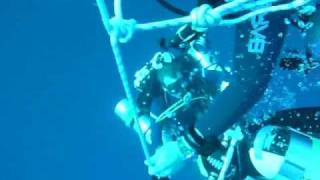 A extreme dive  the Blue Hole of Dahab [upl. by Nawtna]