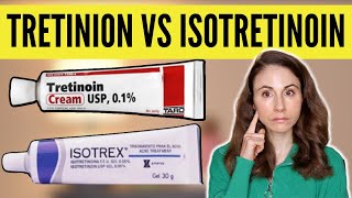 TRETINOIN CREAM vs ISOTRETINOIN FOR ANTIAGING 🤔 DrDrayzday [upl. by Mayberry886]