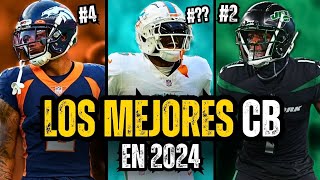 ¡Los MEJORES CORNERBACKS para la temporada NFL 2024 🤯 [upl. by Assennav]