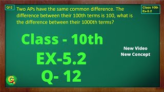 Ex 52 Q12 Class10  AP Chapter5  Exercise 52  Class10  NCERT  Class10 Ex 52 Q12  Green Board [upl. by Larner727]