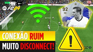 CONEXÃO RUIM NO ULTIMATE TEAM ⚠️ E DME PIOR AINDA EA FC 24 [upl. by Shea]