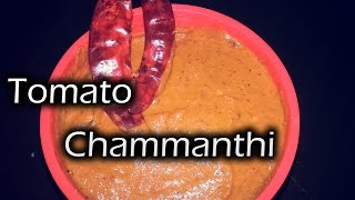 Simple 10 minutes chammanthi recipe  Simple Tomato chammanthi recipe  Chammanthi recipe [upl. by Gwynne]