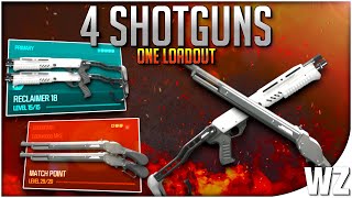 The Ultimate 4 Shotgun Build for Warzone 4 Shotguns 1 Loadout [upl. by Feld]