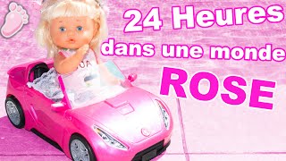 🥵 NOA ET NOE bataille de petites soeurs le défi 24 heures de vie en rose 🤪 Noé se met en colère [upl. by Philo]