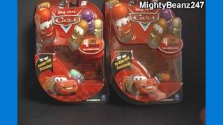 Opening 2 Mighty Beanz Disney Cars Packs Unboxing [upl. by Torin]