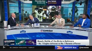 NFL Gameday  BOLD predictions Week 13 Eagles vs Ravens Bengals vs Steelers Falcons vs Chargers [upl. by Celia]