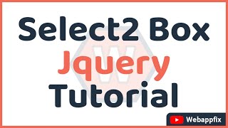 Select2 Jquery Tutorial  Select 2 Multiselect Example  Select2 Searchable Dropdown  Php Select2 [upl. by Accebor]