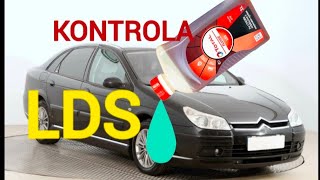 Kontrola płynu LDS w zawieszeniu Citroen C5 spuszczenie ciśnienia z układu bez DiagBoxaZRÓB TO SAM [upl. by Reger]