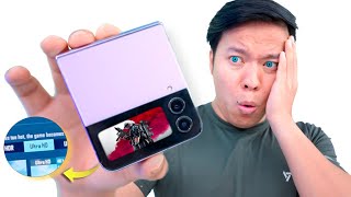 This Phone Can Run Game in UHD  Samsung Flip 4 Lets Test [upl. by Calabresi207]