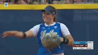 us sports softball feat top wcws softball defensive plays [upl. by Yarvis]