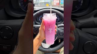 Grape juice  yoghurt cocktail in 7eleven thailand asmr howto foryou restock drink shorts [upl. by Serrell]