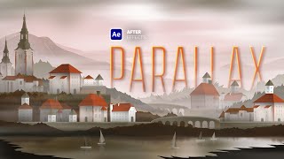 Create Parallax Animation in After Effects [upl. by Zelma221]