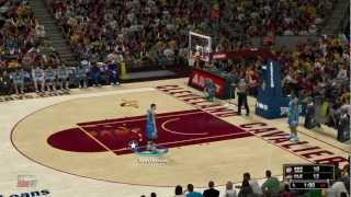 Oklahoma City Thunder vs Cleveland Cavaliers 110115  Game HIghlights February 2nd 2013  NBA 2k13 [upl. by Haeel631]