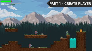 PyGame Scrolling Shooter Game Beginner Tutorial in Python  PART 1  Creating the Player [upl. by Aihsitan]