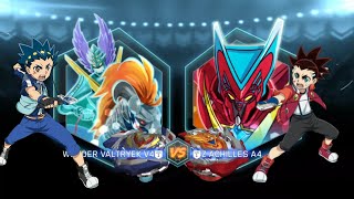 WONDER VALTRYEK V4 VS Z ACHILLES A4  VALT VS AIGA  BEYBLADE BURST APP GAMEPLAY [upl. by Lenej]