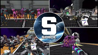 Sandbox In Space Update Add Poppy Playtime  Chapter 3 Skibidi toilet Gameplay [upl. by Vudimir]