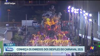 Carnaval 2025 confira os enredos das escolas de samba [upl. by Dikmen]