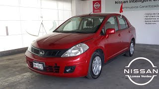 NISSAN TIIDA AUTOMATICO 2017 ROJO [upl. by Ennaeirb]