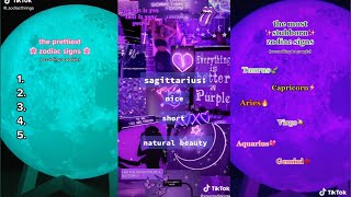 Zodiac Signs TikTok Compilation 🔮Part 24🔮 [upl. by Joette]