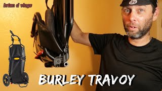 Another Brompton Trailer Burley Travoy first impressions [upl. by Nester]