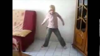 Young White Girl Dances to African Music  HQ Sound [upl. by Barnet350]