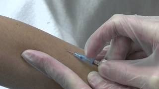 Venipuncture Skill Learning how to start an IV [upl. by Pimbley]