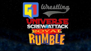 THE SCREWATTACK ROYAL RUMBLE  G1 WRESTLING UNIVERSE [upl. by Oiramej]