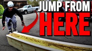 Fixing My Worst Habit While Skating Jumping Too Late  Faction V1  Aggressive Inline Skate Vlog [upl. by Surad]