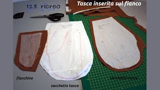 Tasca inserita sul fianco  Pocket [upl. by Enel121]