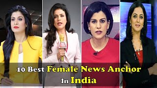 10 Best Female News Anchors In India  सर्वश्रेष्ठ महिला समाचार एंकर [upl. by Kcired244]