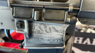 Cerakote AR15 “Liberty or Death” [upl. by Yboc]