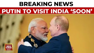 Breaking News Russian President Vladimir Putin To Visit India Soon [upl. by Thais684]