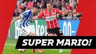 MARIO GÖTZE NUTMEG 🥜😱 amp assist on GAKPO  HIGHLIGHTS PSV  Real Sociedad link in description [upl. by Adirehs]