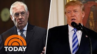 Rex Tillerson Thought He Was Moderating President Donald Trump  TODAY [upl. by Oba982]