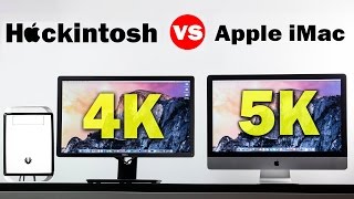 5K 27quot iMac Vs 4K Hackintosh Comparison [upl. by Dotty854]