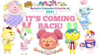 SANRIO CHARACTERS COLLECTION 2021 Animal Crossing Pocket Camp [upl. by Abell554]