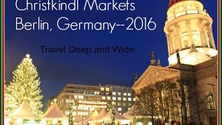 Berlin Germany Christkindl Market [upl. by Siesser]