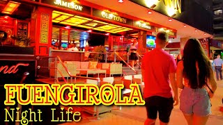 Fuengirola Spain🇪🇦 Night Life May 2023 Bars amp Restaurants Old Town Costa del Sol 4K [upl. by Ifen]