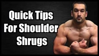 Shrugs Exercise Tips Smith Machine Shrug [upl. by Regdirb112]