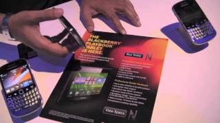 NFC Demo on BlackBerry Bold 9930 running BlackBerry 7 [upl. by Dranyer283]