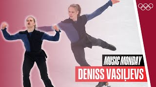 Deniss Vasiļjevs 🇱🇻⛸️ A battle against the drums 🥁 at Beijing 2022 [upl. by Ahsinel975]