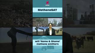 What is MethaneSAT methane shorts gk facts [upl. by Ailecnarf]