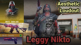 Legendary Niktos Aesthetic Gameplay Dark Side Draw Cod Mobile [upl. by Dahij]