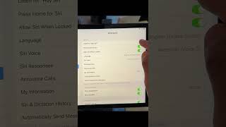 How to setup Siri on iPad in less than 20 seconds apple iPadOS siri [upl. by Linsk]