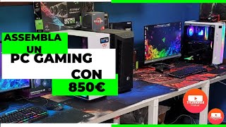 Come assemblare un PC Gaming con un budget di850€ TUTORIAL [upl. by Jorgenson]