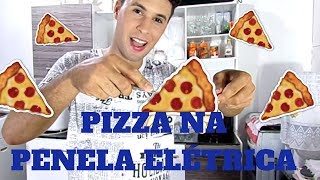 PIZZA NA PANELA ELÉTRICA Será que funciona mesmo [upl. by Orecic]