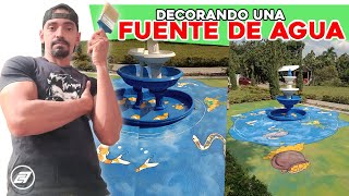 Decorando una Fuente de Agua [upl. by Loseff]